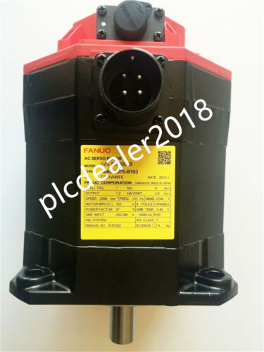 1 قطعة جديد في الصندوق FANUC A06B-2075-B103 محرك سيرفو A06B2075B103 عبر DHL