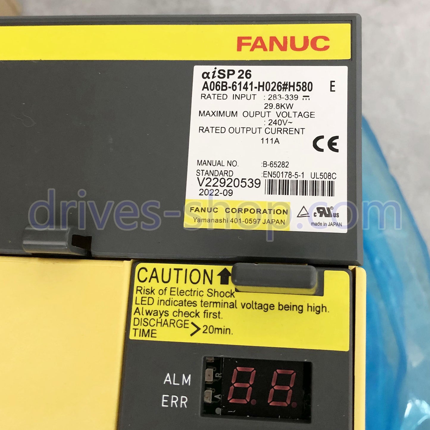 1PC New In Box FANUC Servo Drive A06B-6141-H026#H580 Expedited Ship