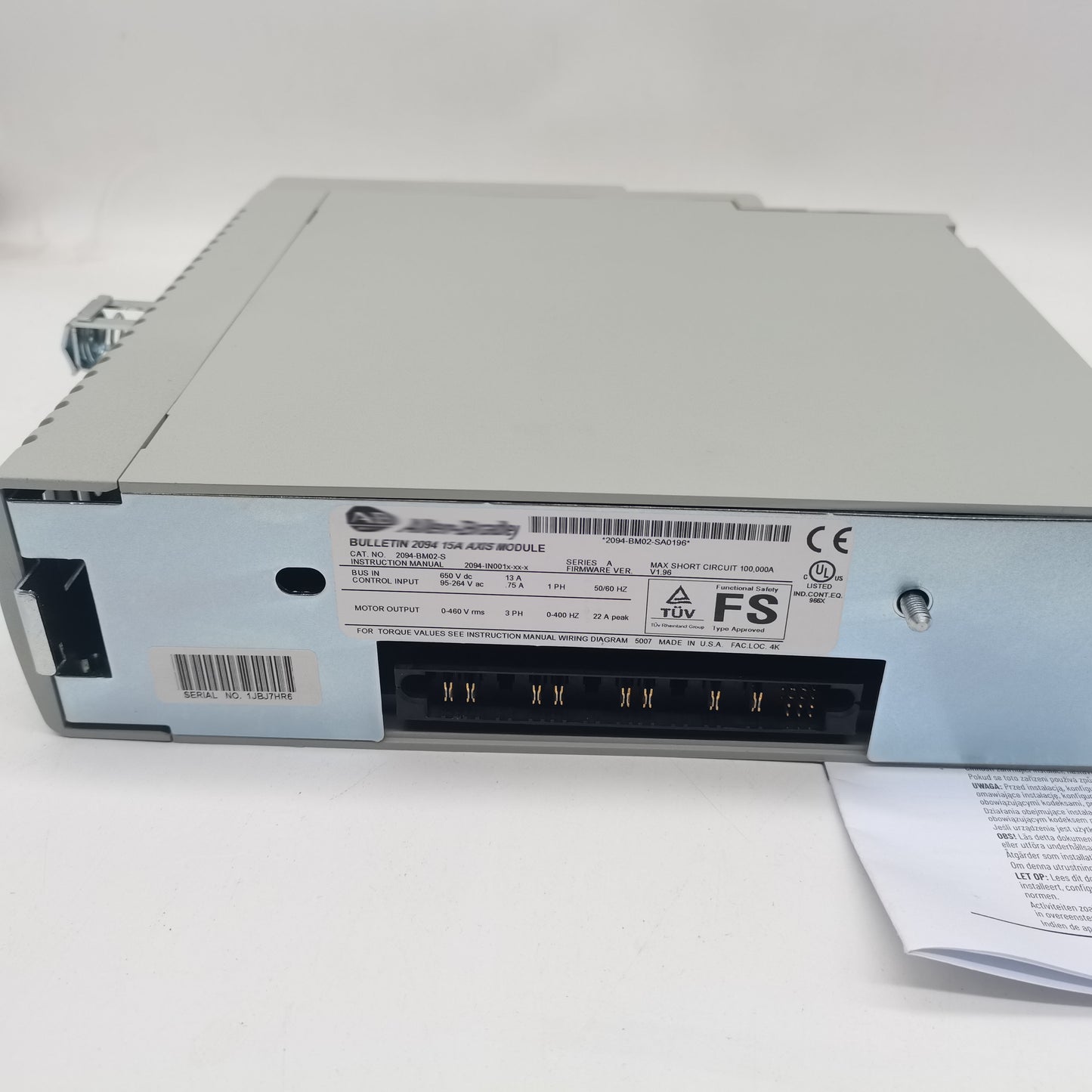 New 2094-BM02-S  Servo Drive One Year Warranty