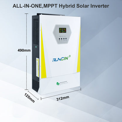 3kw Inverter Solar Hybrid Inverter 24V MPPT Solar Controller 60A