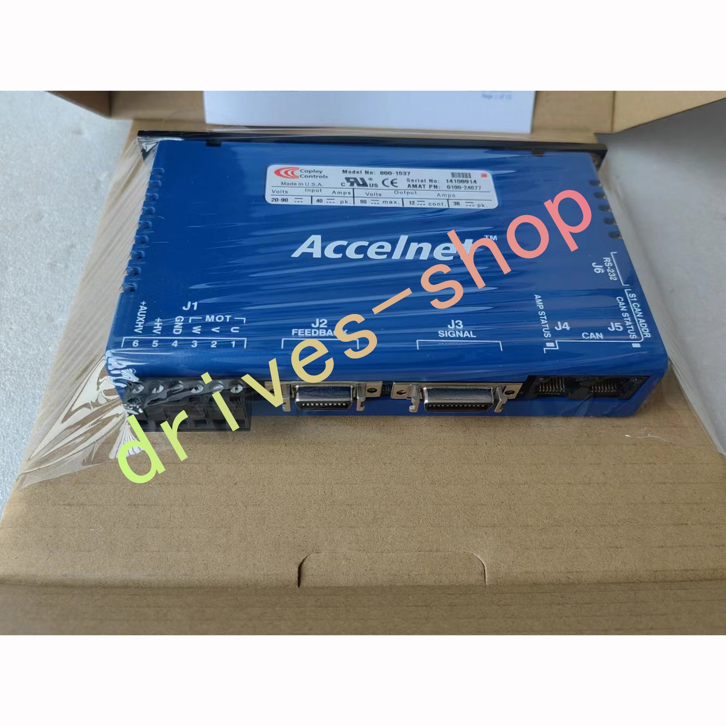 New Copley Controls 800-1673C Accelnet AMAT Applied Materials