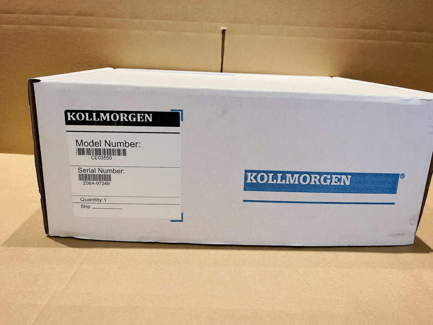 محرك سيرفو Kollmorgen CE03550 الجديد