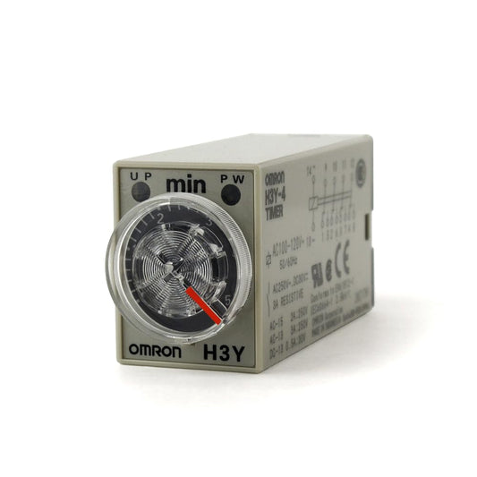 100% New For Omron H3Y-4-C-10S-AC120 Time Relay Fast Ship