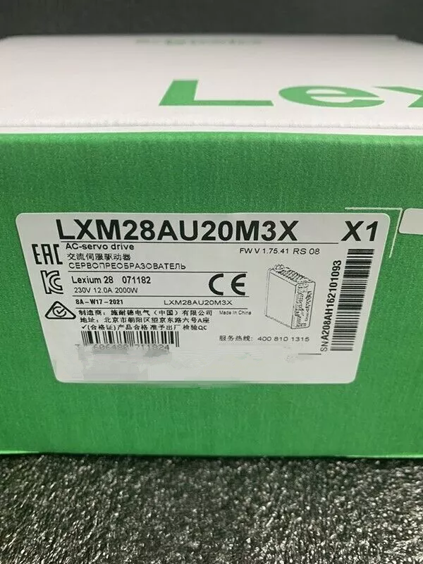 1PC New LXM28AU20M3X Servo Drive Via DHL Expedited Shipping In Stock