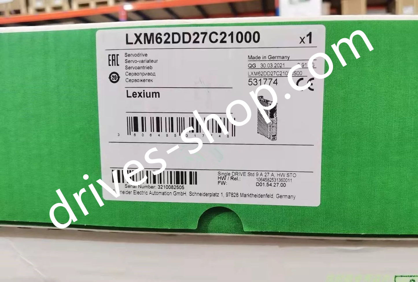 1PC New LXM62DD27C21000 Servo Drive Via DHL Expedited Shipping In Stock