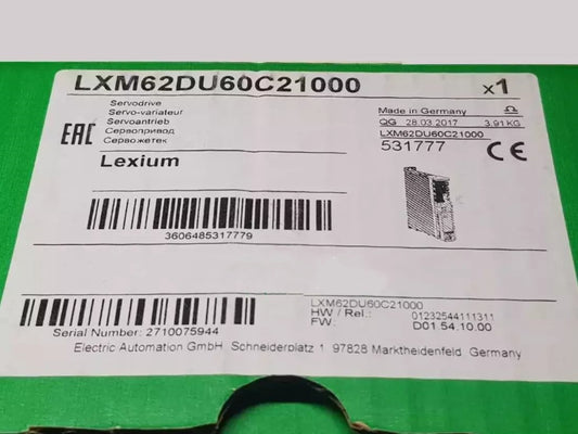 1PC New LXM62DU60C21020 Servo Drive Via DHL Expedited Shipping In Stock