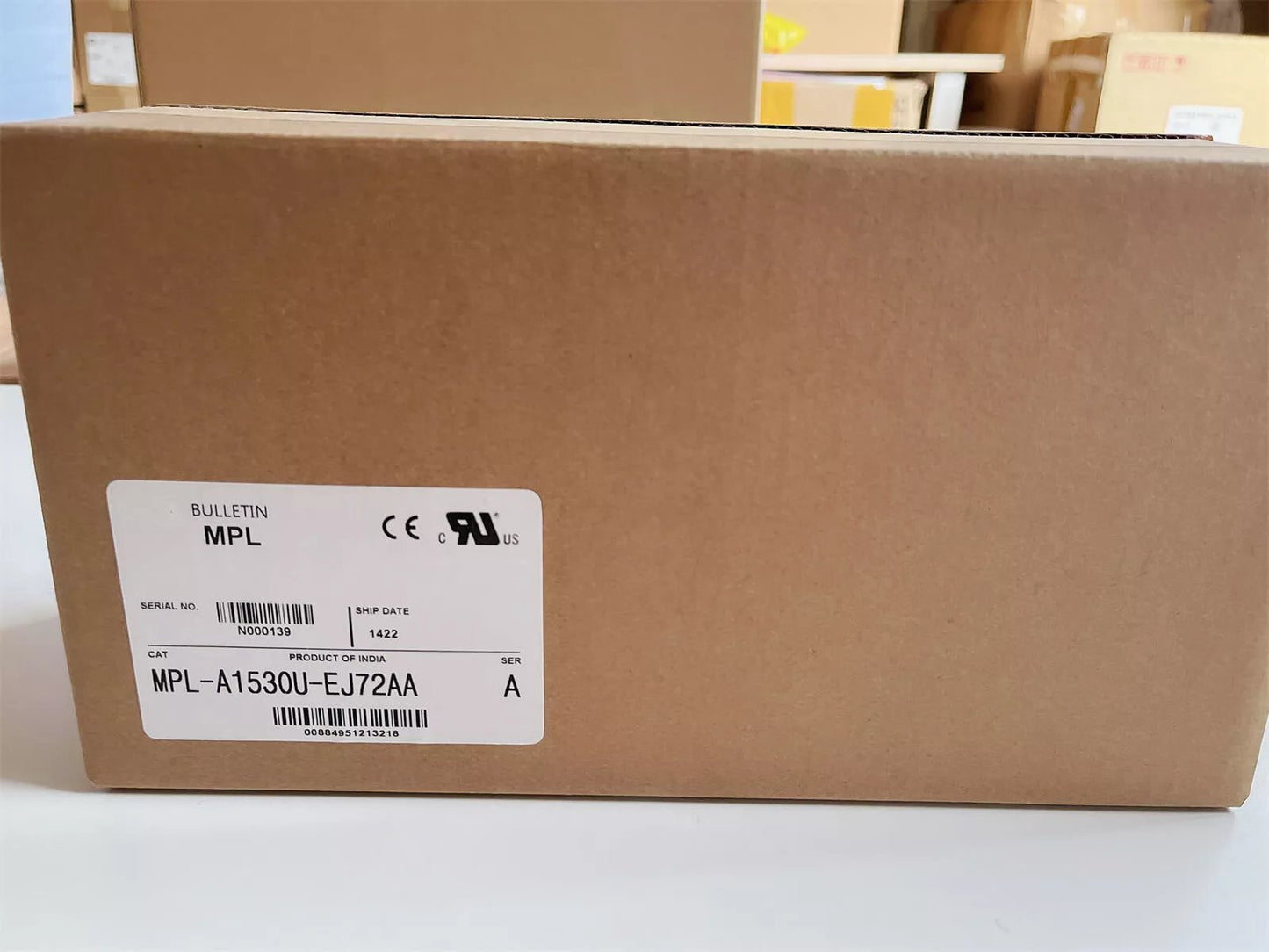 1PC New In Box MPL-A1530U-EJ72AA Servo Motor DHL Expedited Shipping One Year Warranty