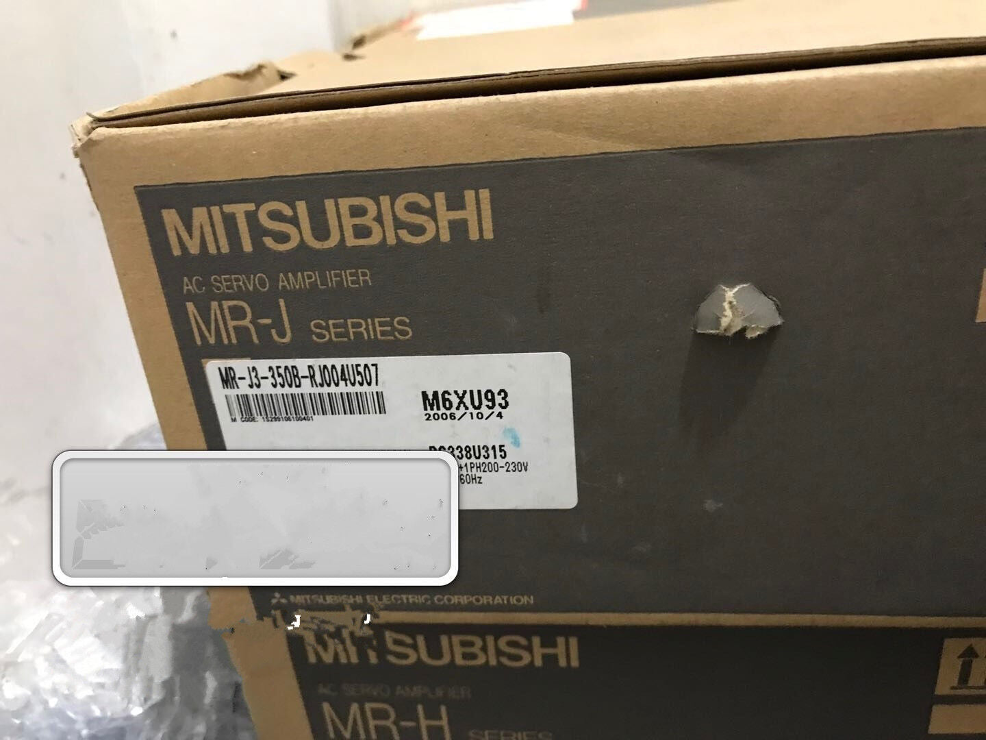 New Mitsubishi MR-J3-350B-RJ004U507 Servo Drive MRJ3350BRJ004U507 DHL Expedited Shipping