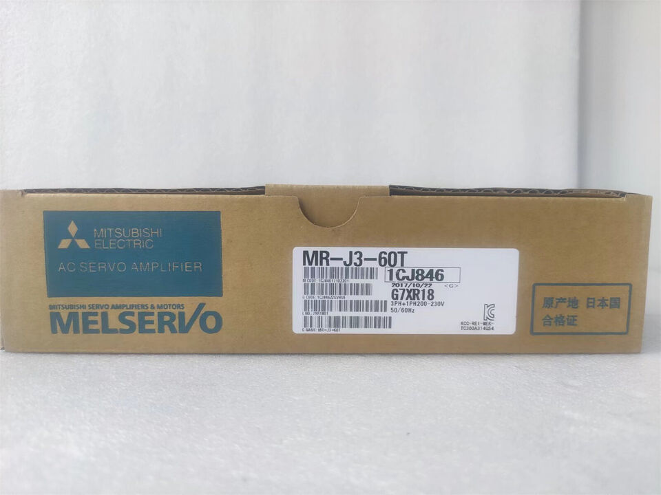 New Mitsubishi MR-J3-60T Servo Drive MRJ360T Expedited Shipping