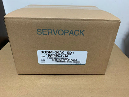 New Yaskawa SGDM-20AC-SD1 Servo Drive Fast Ship