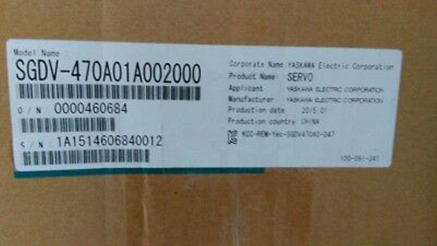 محرك سيرفو جديد Yaskawa SGDV-470A01A002000 شحن سريع