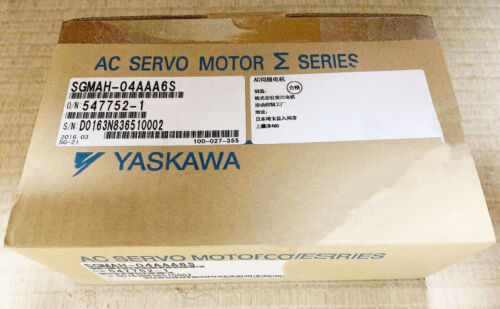 1PC New Yaskawa SGMAH-04AAA6S Servo Motor SGMAH04AAA6S Via Fedex/DHL