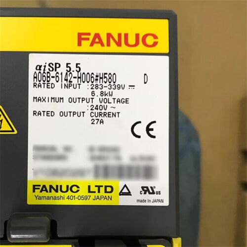 1 STÜCK Neu Im Karton FANUC A06B-6142-H006#H580 Servoantrieb Über DHL