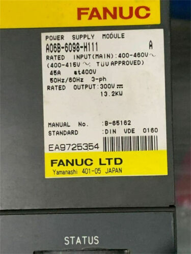 1 STÜCK Neu Im Karton FANUC A06B-6098-H111 Servoantrieb A06B6098H111 Über DHL