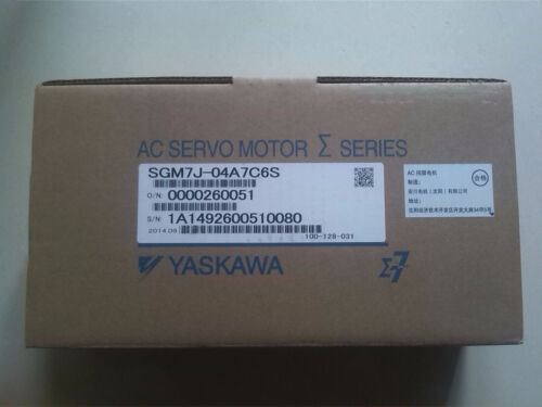 1PC Neuer Yaskawa SGM7J-04A7C6S Servomotor SGM7J04A7C6S Schnelles Schiff