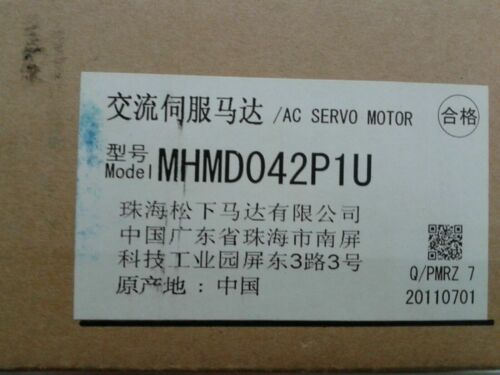 1 Stück neuer Servomotor MHMD042P1U von Panasonic. Schneller Versand.