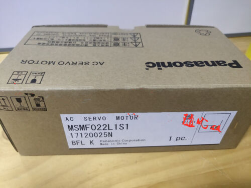 100% New In Box MSMF022L1S1 Panasonic AC Servo Motor Via Fedex 1 Year Warranty