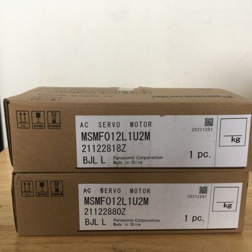 100% New In Box MSMF012L1U2M Panasonic AC Servo Motor Via Fedex 1 Year Warranty