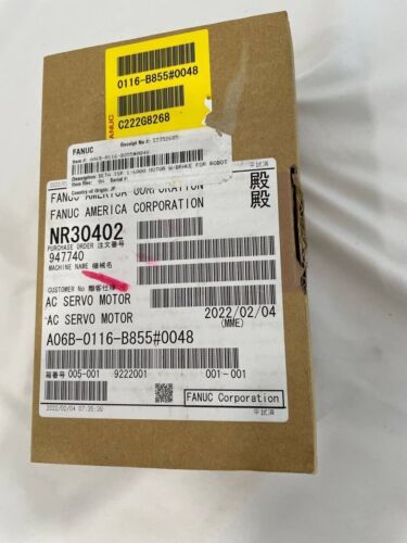 1 STÜCK Neu im Karton FANUC Servoantrieb A06B-0116-B855#0048 Beschleunigter Versand