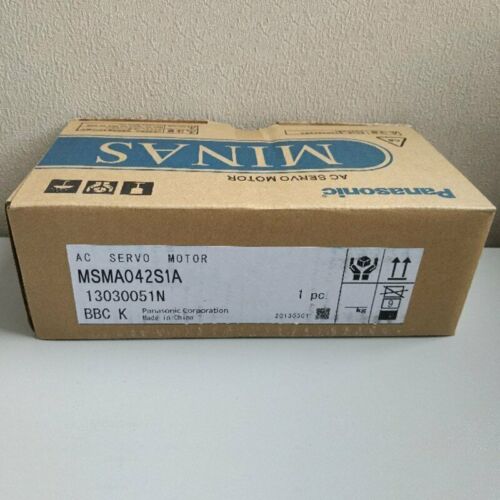 100% NEW PANASONIC MSMA042S1A AC SERVO MOTOR in box VIA Fedex or DHL