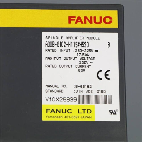 1 قطعة جديد FANUC A06B-6102-H115 # H520 محرك سيرفو A06B6102H115 # H520 عبر DHL 