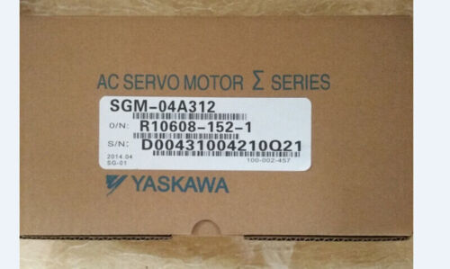 1PC Neuer Yaskawa SGM-04A312 Servomotor SGM04A312 Schnelle Lieferung Ein Jahr Garantie 