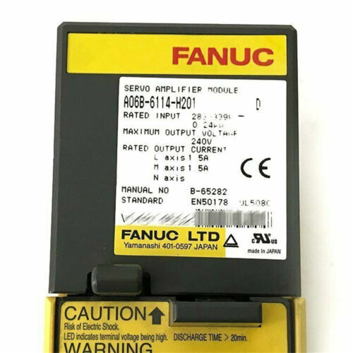 1 STÜCK Neu Im Karton FANUC A06B-6114-H201 Servoantrieb A06B6114H201 Über DHL