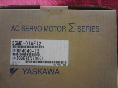 1PC New Yaskawa SGME-01AF12 Servo Motor SGME01AF12 Fast Ship One Year Warranty