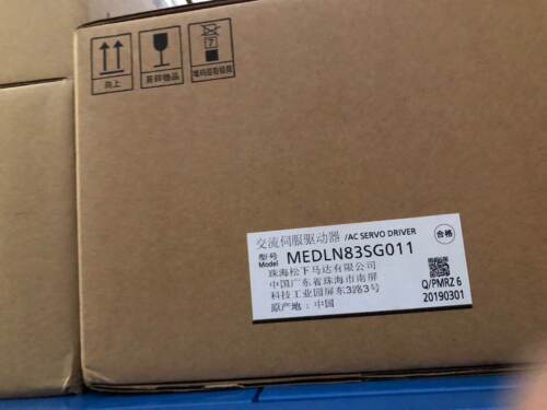 100% New In Box MEDLN83SG011 Panasonic AC Servo Driver Via Fedex  1Year Warranty