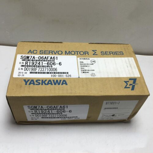 1PC New Yaskawa SGM7A-06AFA61 Servo Motor SGM7A06AFA61 Via Fedex/DHL