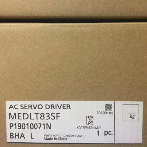 100% New In Box MEDLT83SF Panasonic AC Servo Driver Via Fedex One Year Warranty