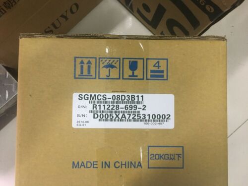 1PC New Yaskawa SGMCS-08D3B11 Servo Motor SGMCS08D3B11 Via Fedex/DHL