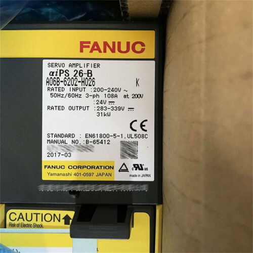 1PC New In Box FANUC A06B-6202-H026 Servo Drive A06B6202H026 Via DHL