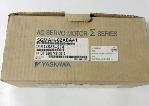 1PC New Yaskawa SGMAH-02ABA41 Servo Motor SGMAH02ABA41 Via Fedex/DHL