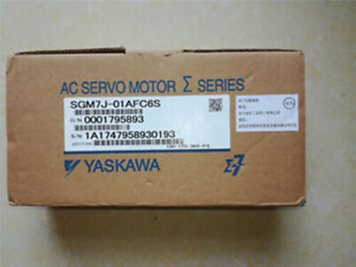 1PC New Yaskawa SGM7J-01AFC6S Servo Motor SGM7J01AFC6S Fast Ship