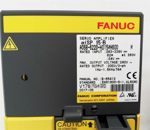 1PC New In Box FANUC A06B-6220-H015#H600 Servo Drive Via DHL