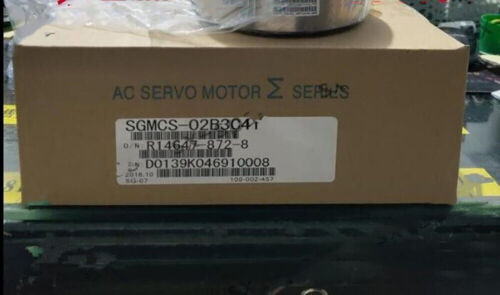 1PC New Yaskawa SGMCS-02B3C41 Servo Motor SGMCS02B3C41 Via Fedex/DHL