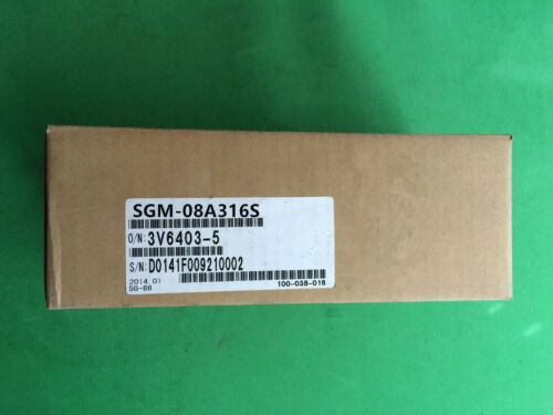 1PC Neuer Yaskawa SGM-08A316S Servomotor SGM08A316S Schnelles Schiff Ein Jahr Garantie 