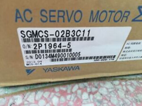 1PC New Yaskawa SGMCS-02B3C11 Servo Motor SGMCS02B3C11 Via Fedex/DHL