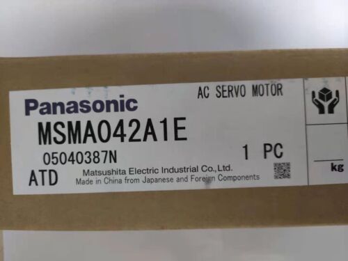 1PC Neu im Karton Panasonic MSMA042A1E AC-Servomotor Schneller Versand