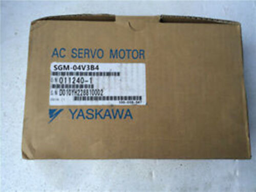 1PC New Yaskawa SGM-04V3B4 Servo Motor SGM04V3B4 Via Fedex/DHL One Year Warranty