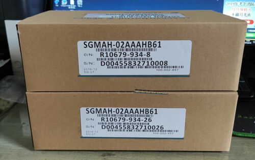 1PC New Yaskawa SGMAH-02AAAHB61 Servo Motor SGMAH02AAAHB61 Via Fedex/DHL