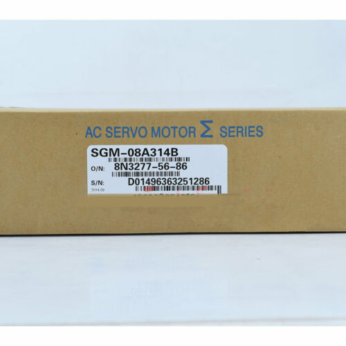 1PC New Yaskawa SGM-08A314B Servo Motor SGM08A314B Via Fedex/DHL