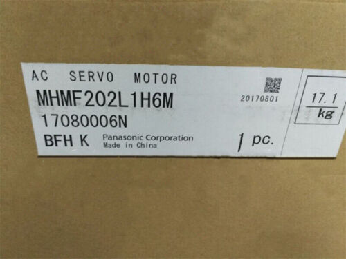 1PC Neuer Panasonic MHMF202L1H6M Servomotor über DHL Ein Jahr Garantie
