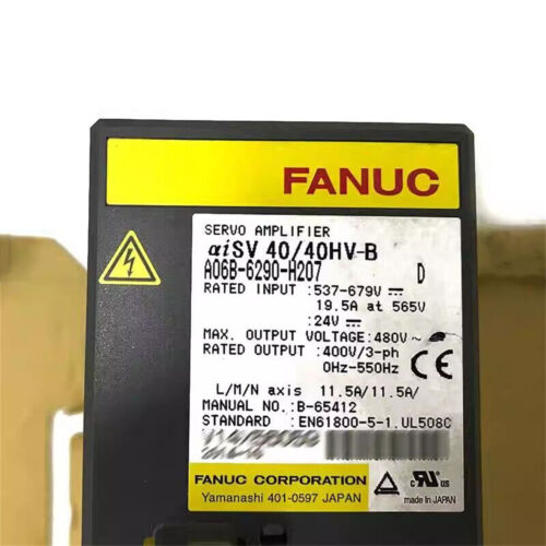 1 STÜCK Neu Im Karton FANUC A06B-6290-H207 Servoantrieb A06B6290H207 Über DHL