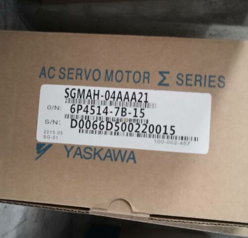 1PC New Yaskawa SGMAH-04AAA21 Servo Motor SGMAH04AAA21 Via Fedex/DHL