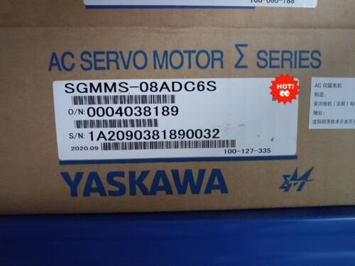 1PC New Yaskawa SGMMS-08ADC6S Servo Motor SGMMS08ADC6S Via Fedex/DHL