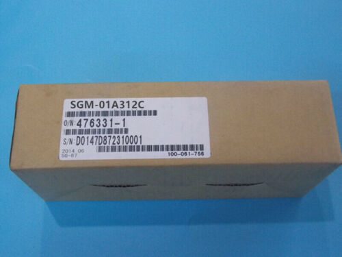 1PC New Yaskawa SGM-01A312C Servo Motor SGM01A312C Fast Ship One Year Warranty