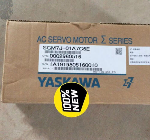 1PC New Yaskawa SGM7J-01A7C6E Servo Motor SGM7J01A7C6E Via Fedex/DHL