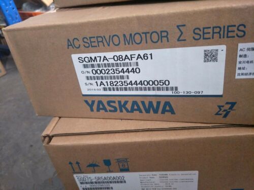 1PC New Yaskawa SGMEV-08ADA61 Servo Motor SGMEV08ADA61 Via Fedex/DHL